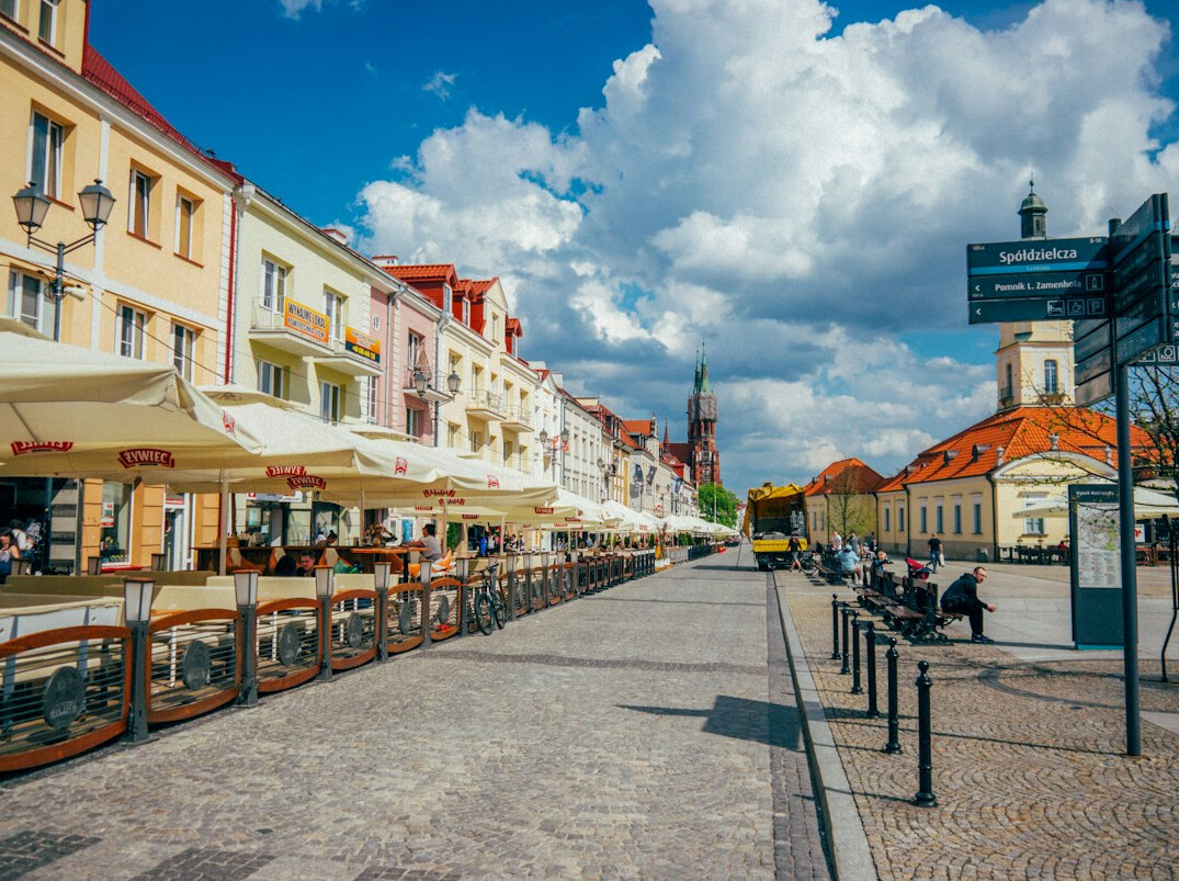 polish small town market